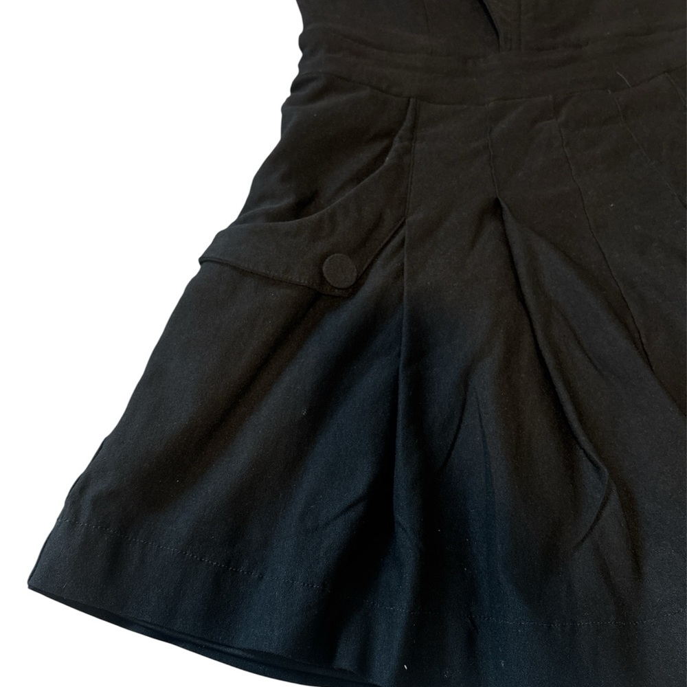 Lulu's Unique Charisma Black Pleated Strapless No… - image 7